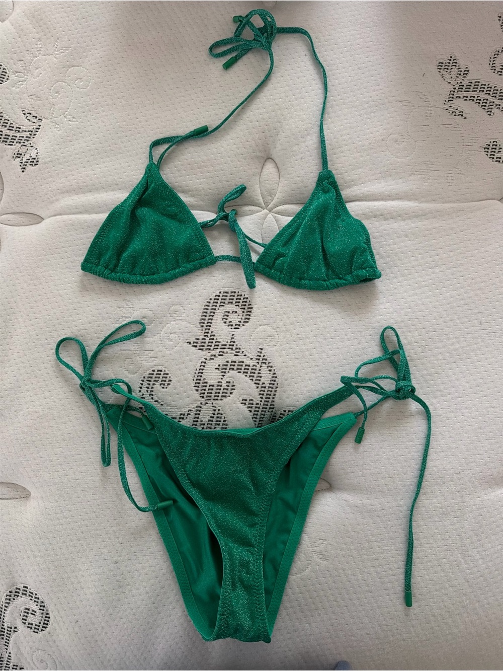 Triangl Bikini - sparkle green